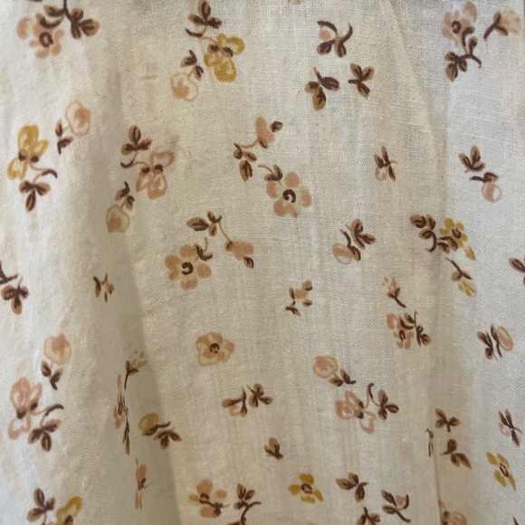 Sabo Skirt Onara Dress XS Yellow Floral Mini - Picture 6 of 7